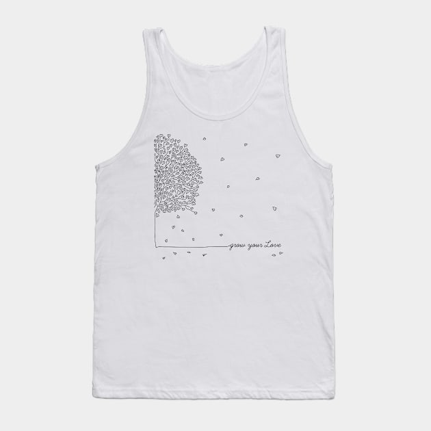 Love Tree Tank Top by kallyfactory